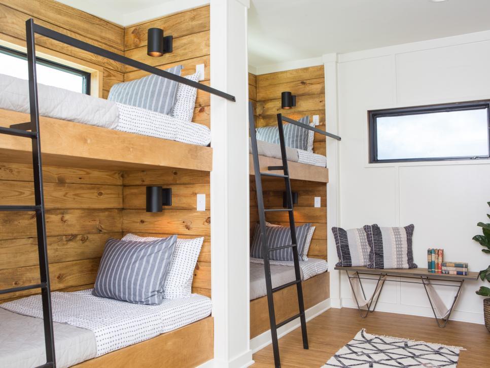 30个双层床房间创意充满奇思妙想的设计打造精美的舒适空间