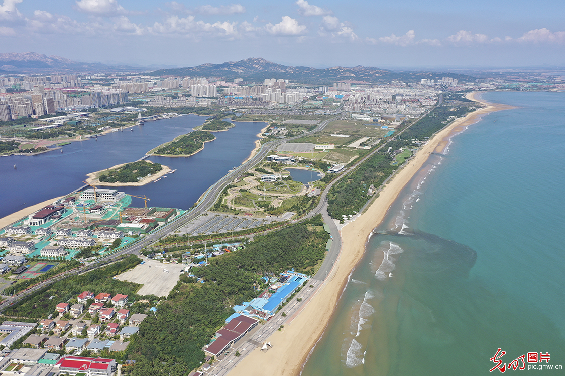 山东日照一座充满时尚与浪漫气息的海滨之城