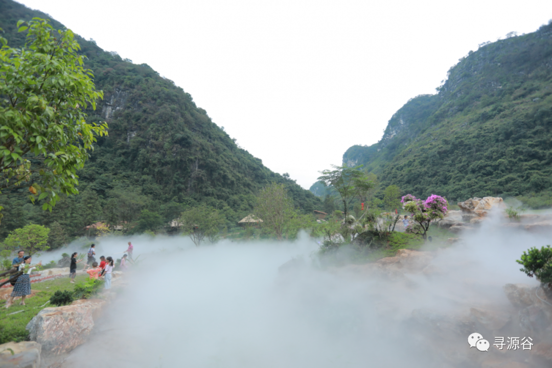 国庆相约肇庆寻源谷在花海中寻觅一瀑诗意