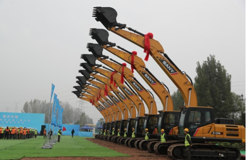 西安高新区沣河综合治理二期暨秋冬季绿化工程开工