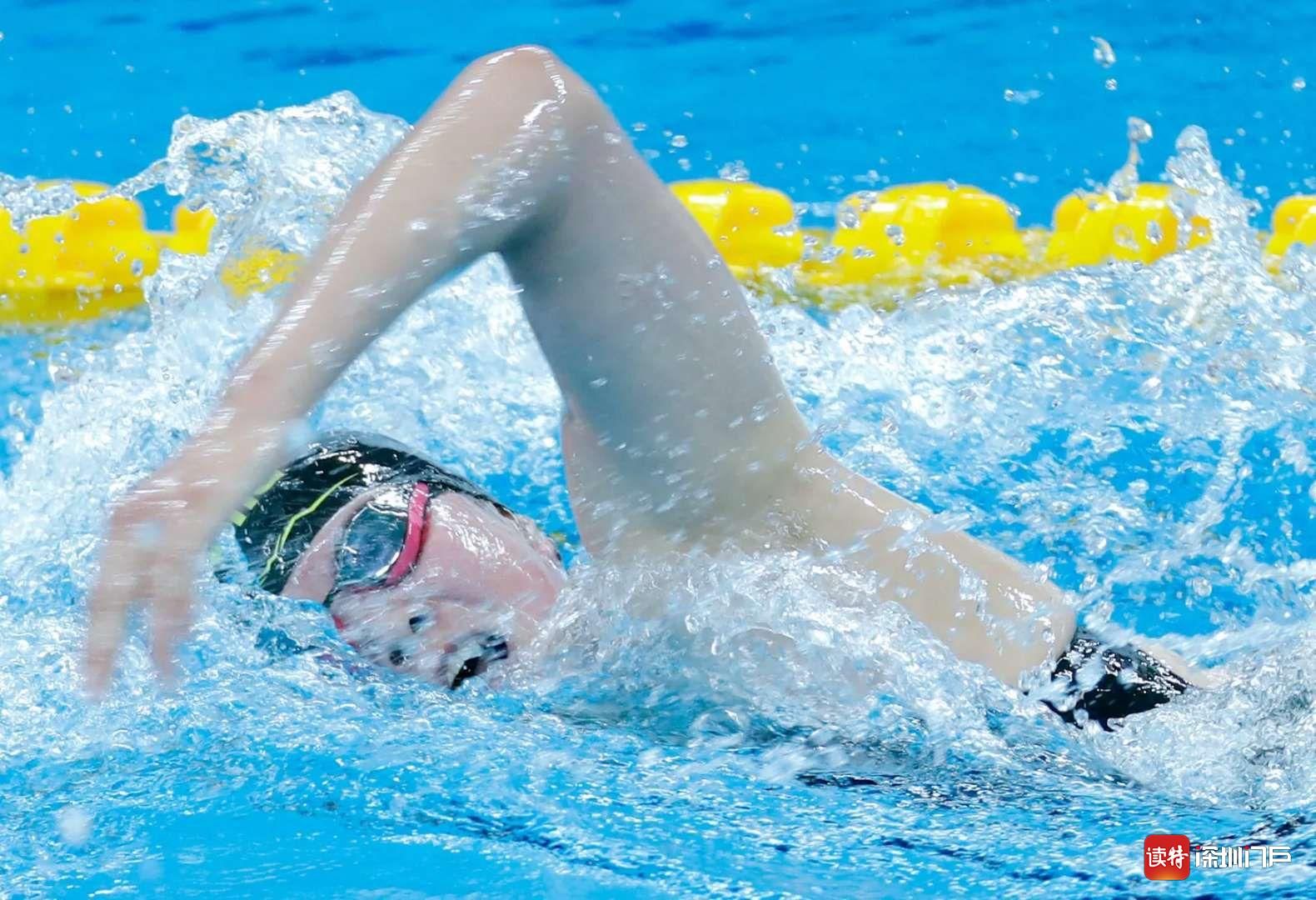 1金4银3人4项达到奥运会a标深圳游泳健儿创佳绩