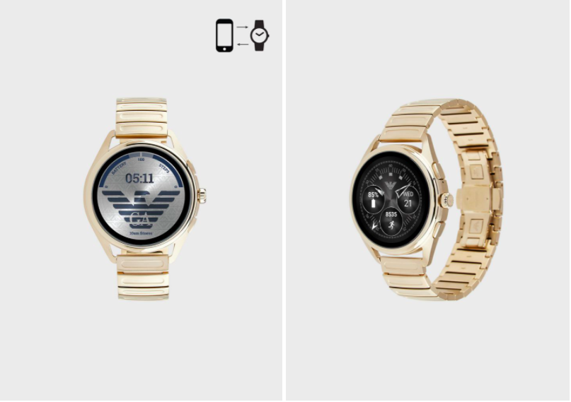 Emportio Armani 官网截图。