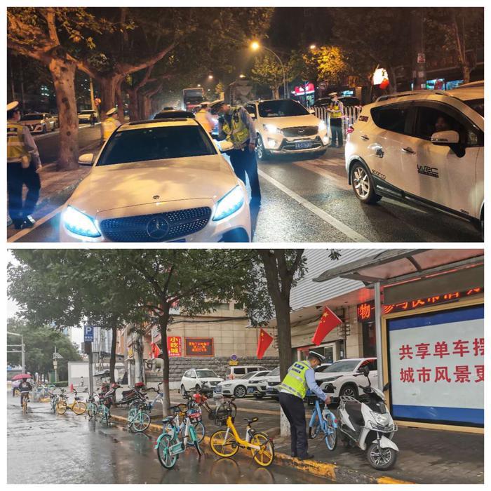 应对大流量交通态势 碑林交警全面加强重要路段交通疏导分流工作