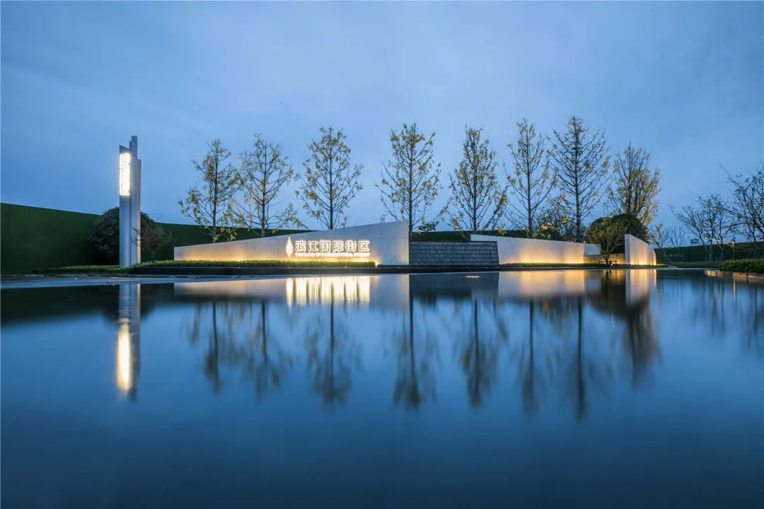 实拍图   南通    滨江国际街区