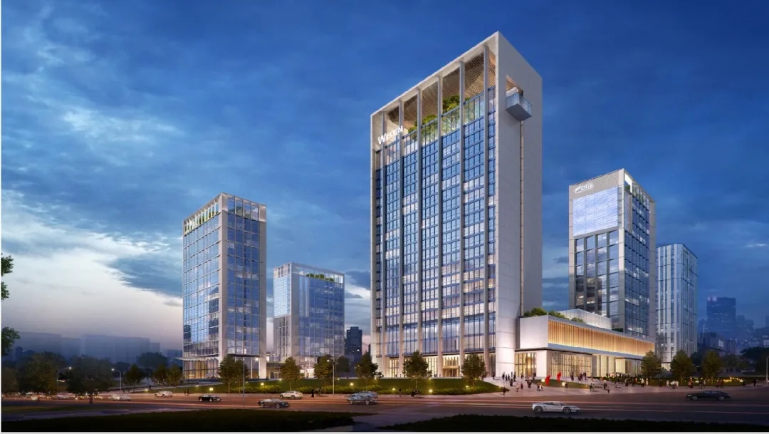 威斯汀酒店群效果图