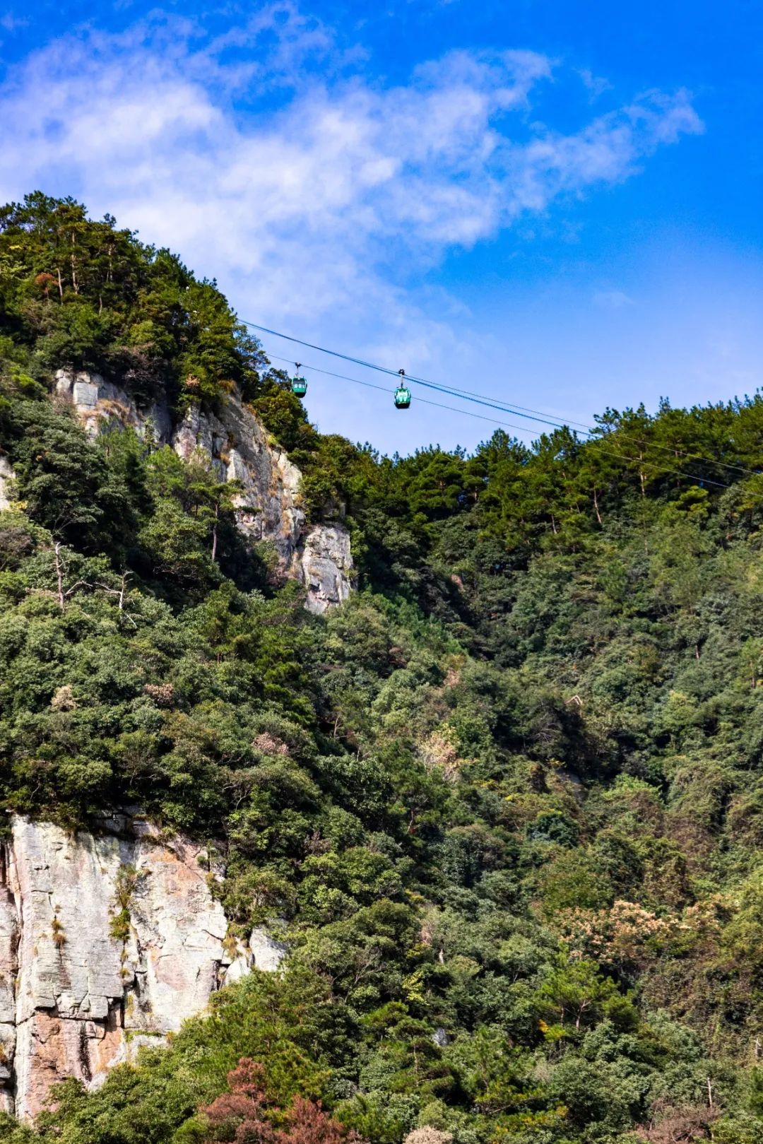宁波这条盘山公路美得醉人!头上开着小火车,还有色彩斑斓的水库湿地!