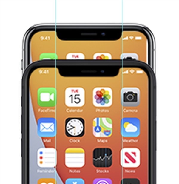苹果新图标提前泄漏iPhone 12外形：刘海更窄