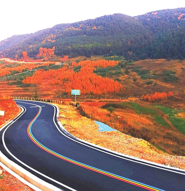 沁源县“太岳一号”旅游公路正式通车