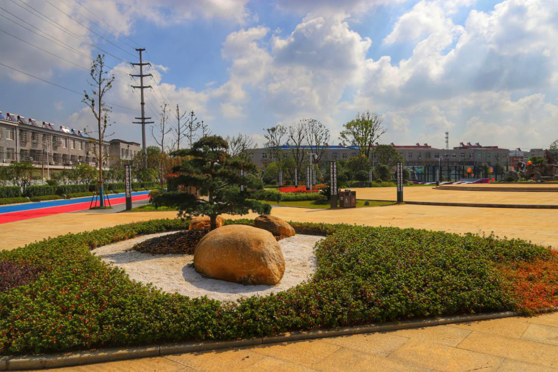 庐江县乐桥镇把乐园建到集镇群众家门口