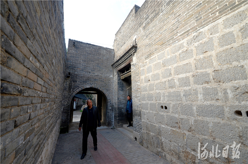 河北省磁县岗西村古建筑大多保存完好。河北日报记者杜柏桦摄影报道