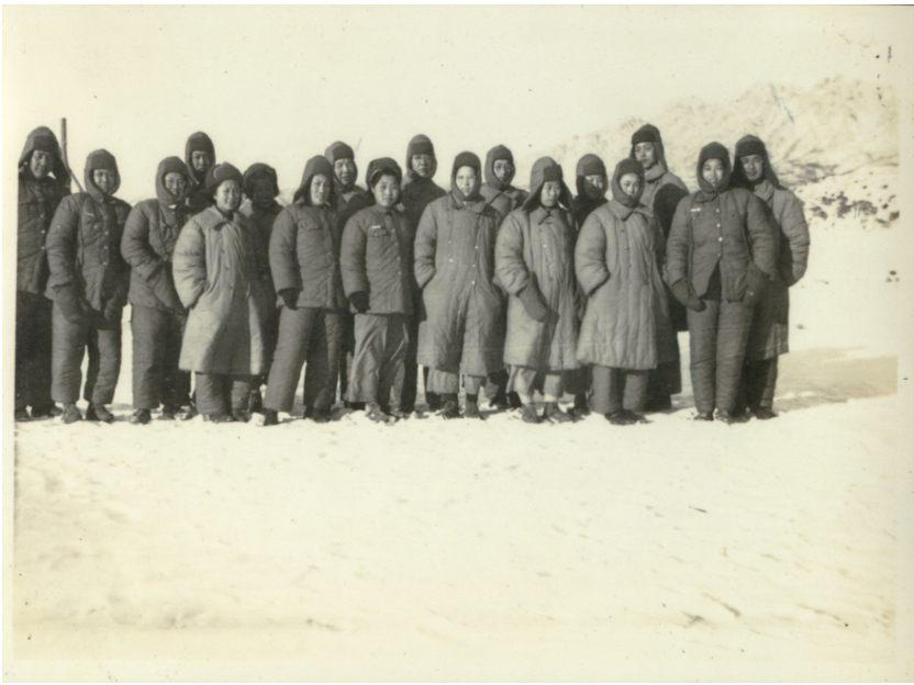 ▪不畏严寒的志愿军战士们