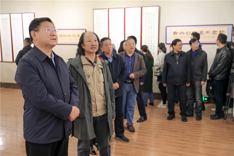 翰墨风华 巩作义书法作品展在天水市文化馆举办
