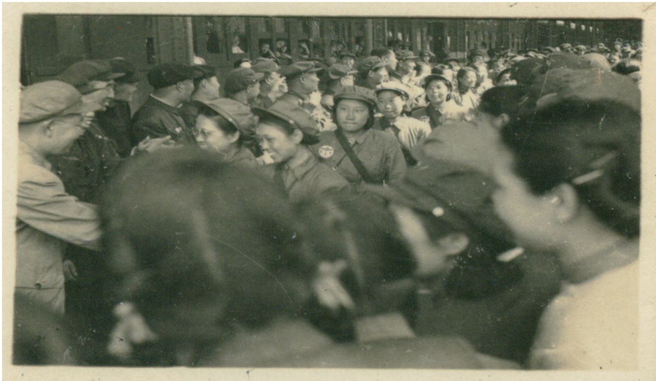 ▪各界人士欢送抗美援朝医疗队出发