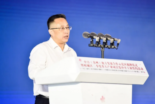 正如相城区委书记顾海东先生介绍:相城区位于苏州市域地理中心,也是