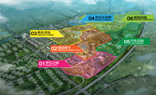 扬州华侨城规划图图片
