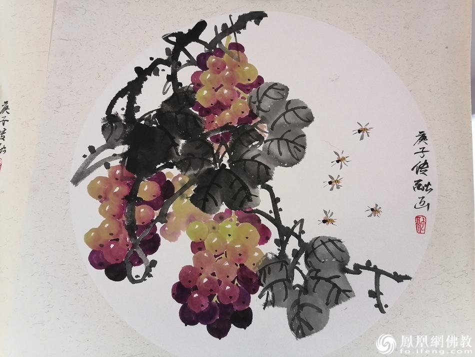 这位全才式僧人，在厦门佛事展上“卖画”做公益