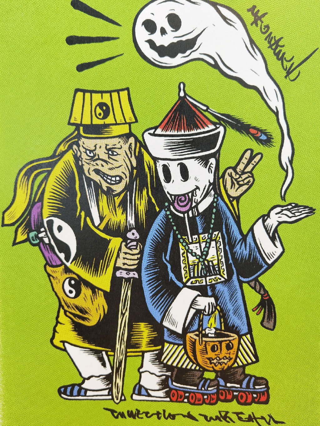 艺术家曹征中西结合的绘画艺术