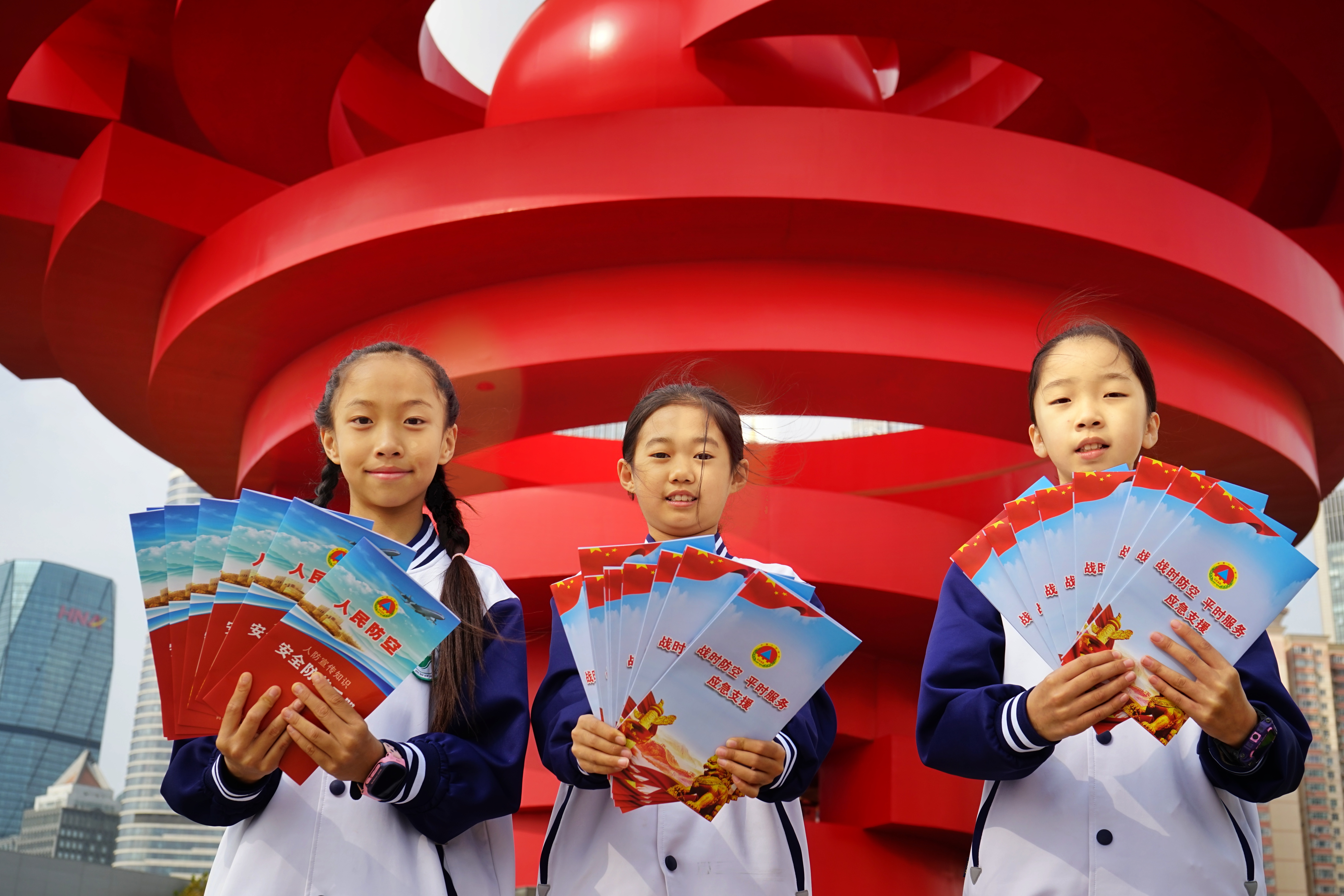 青岛市启动庆祝新中国人民防空创立70周年宣传教育活动