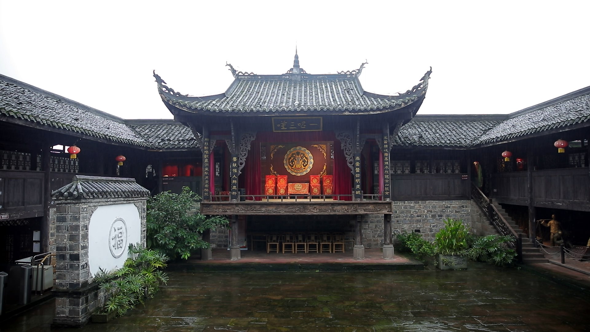 荣昌湖广会馆笑迎八方客情暖楚湘人