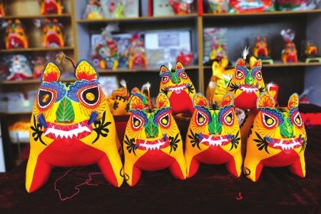 憨态可掬的黎侯虎