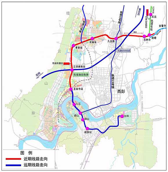 江津沿江铁路线路图图片