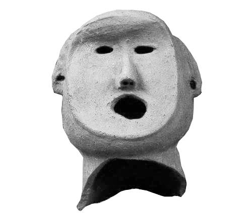 人首形盖钮 本版图片均为资料图