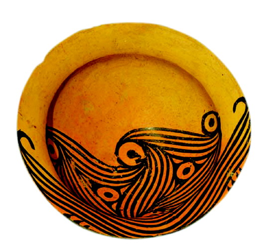 马家窑文化彩陶钵图片