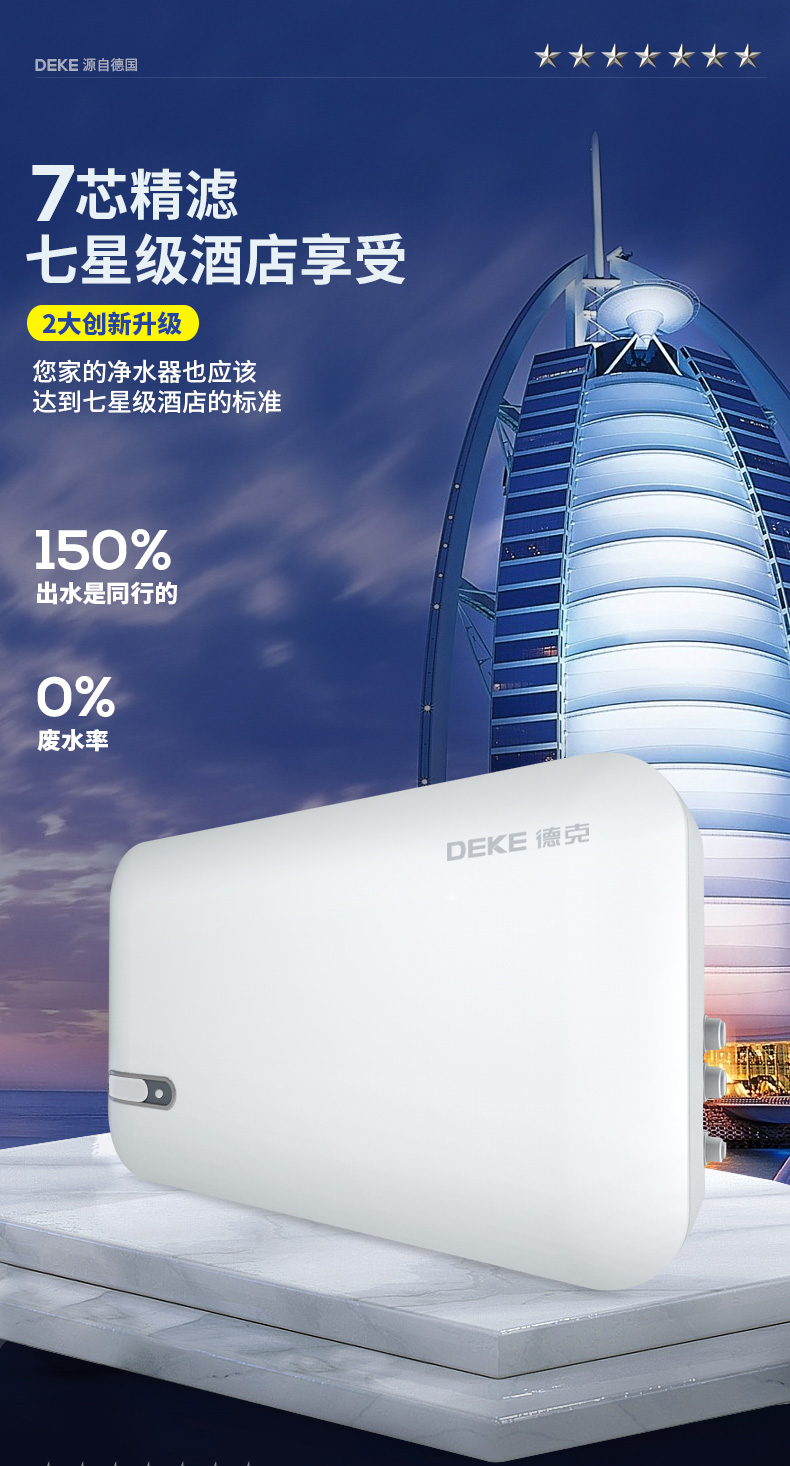 德克净水器硬核新产品来袭