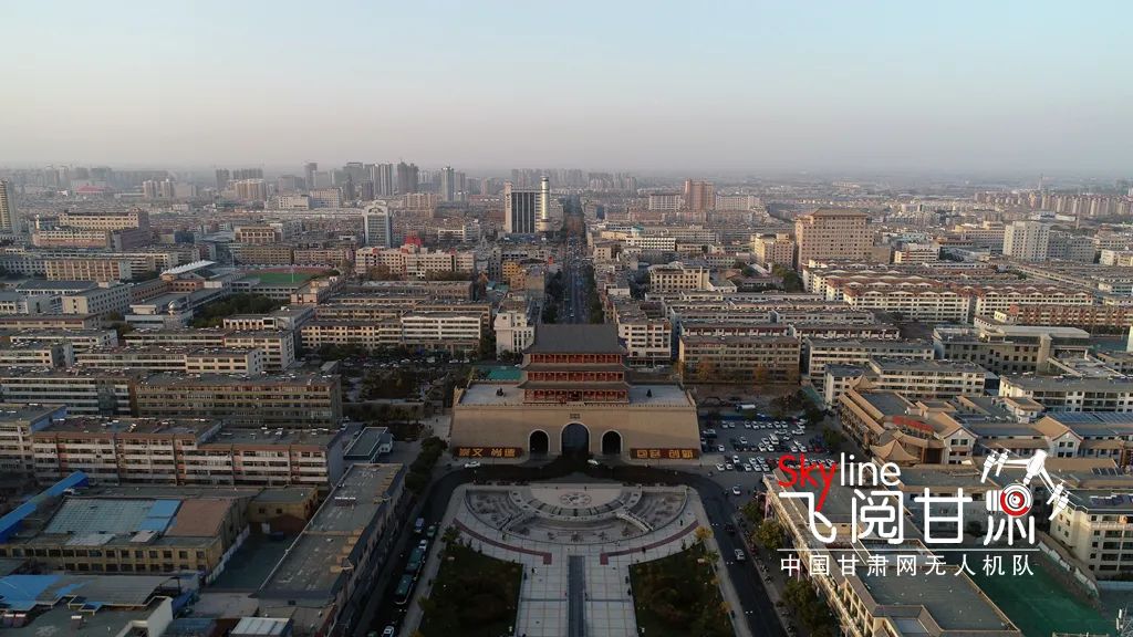 武威南城门一座城市的中轴