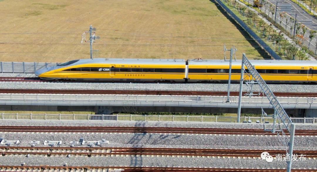 时速385公里黄医生飙出盐通高铁最高试验速度
