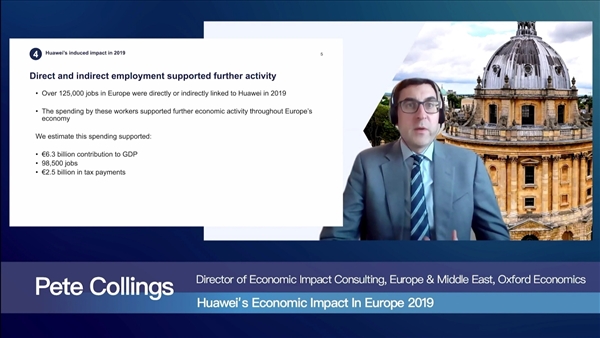 164亿欧元 超22万就业机会!报告称华为对欧洲经济贡献巨大