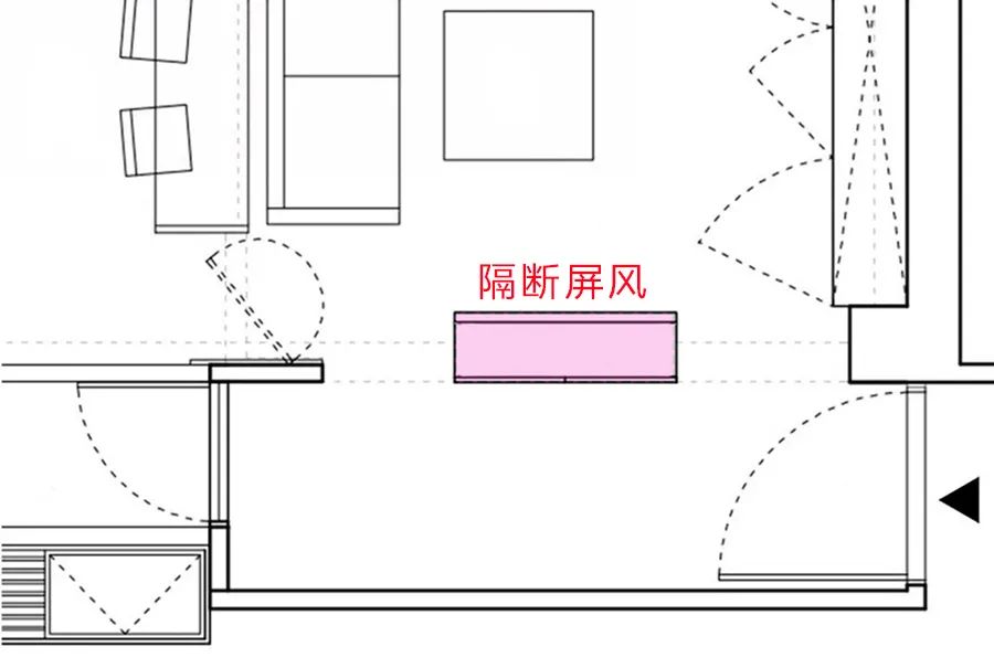 玄关的4种布局及5款设计方案,鞋柜、屏风这样放,收纳翻倍!