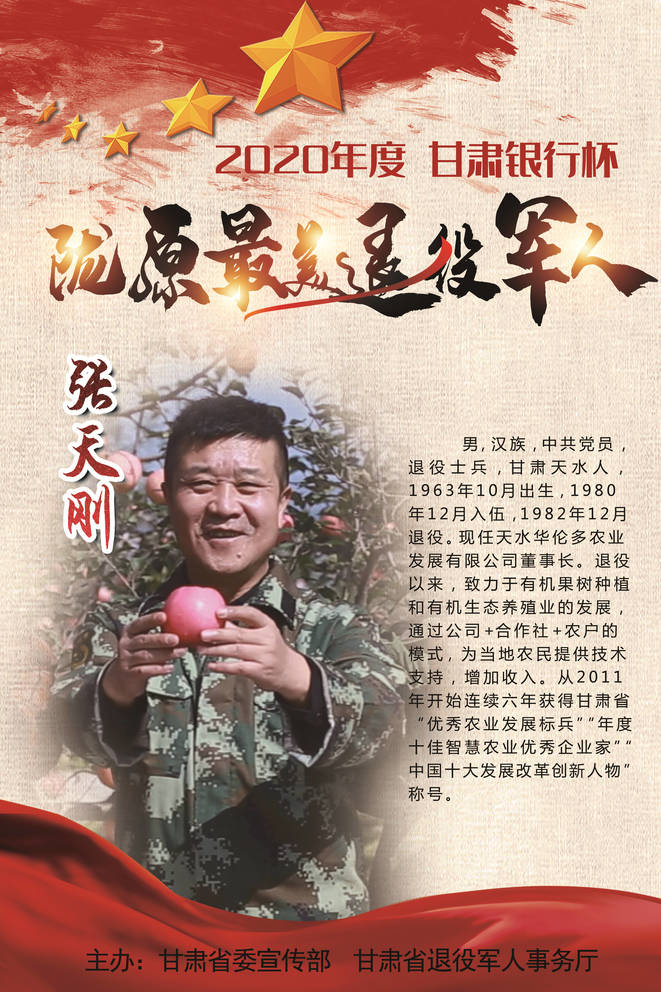 退役不褪色！1集体19个人入选这份陇原“最美”名单