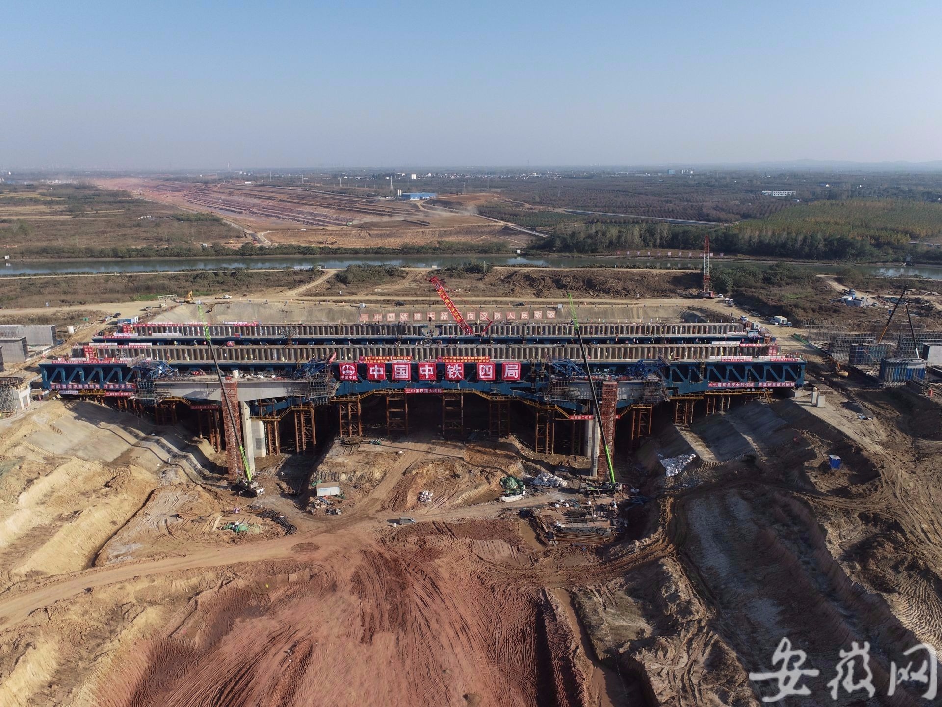 引江济淮工程主体结构已完工预计明年3月底正式通水
