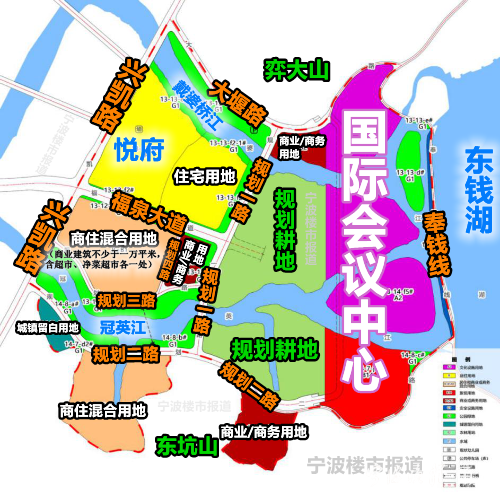 东钱湖镇2025规划图图片