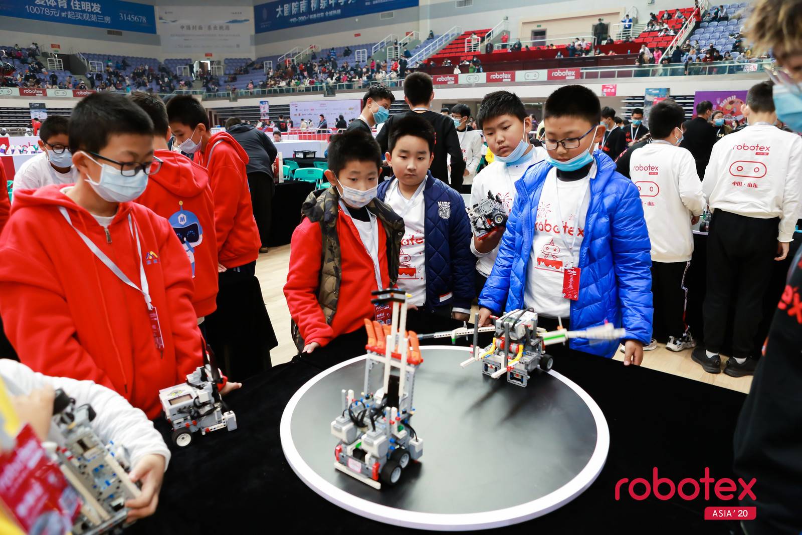 第20届robotex世界机器人大会山东选拔赛在张店开幕