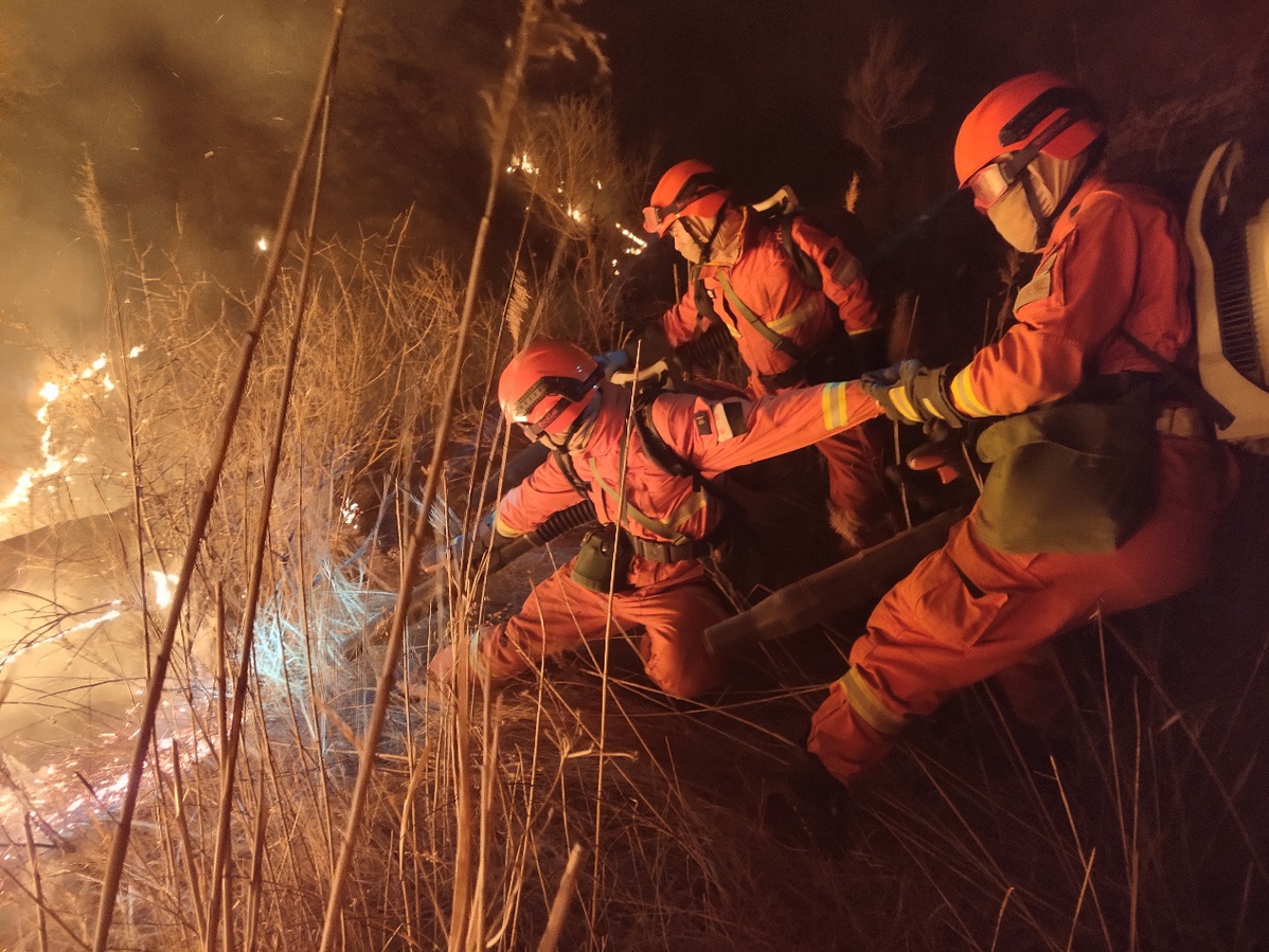 河南安阳消防员摄影作品《无声战友》获国际大赛金奖