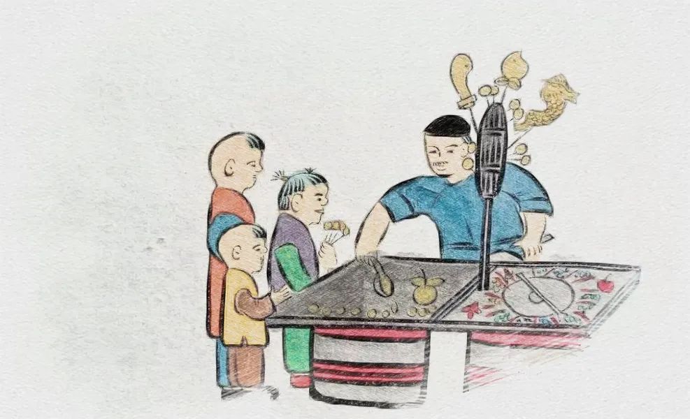 糖画形成于明万历前后,距今已有400多年的历史.