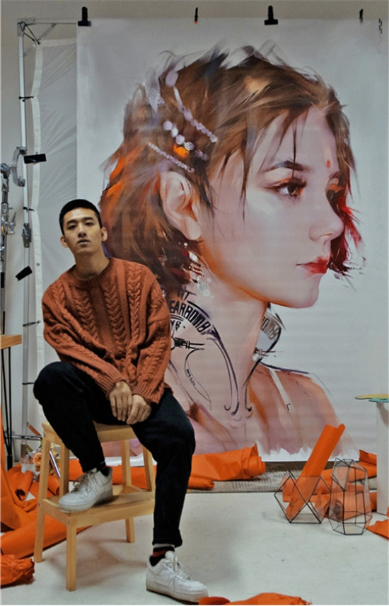 用画"说话" 跟赵震北一起"玩转"色彩