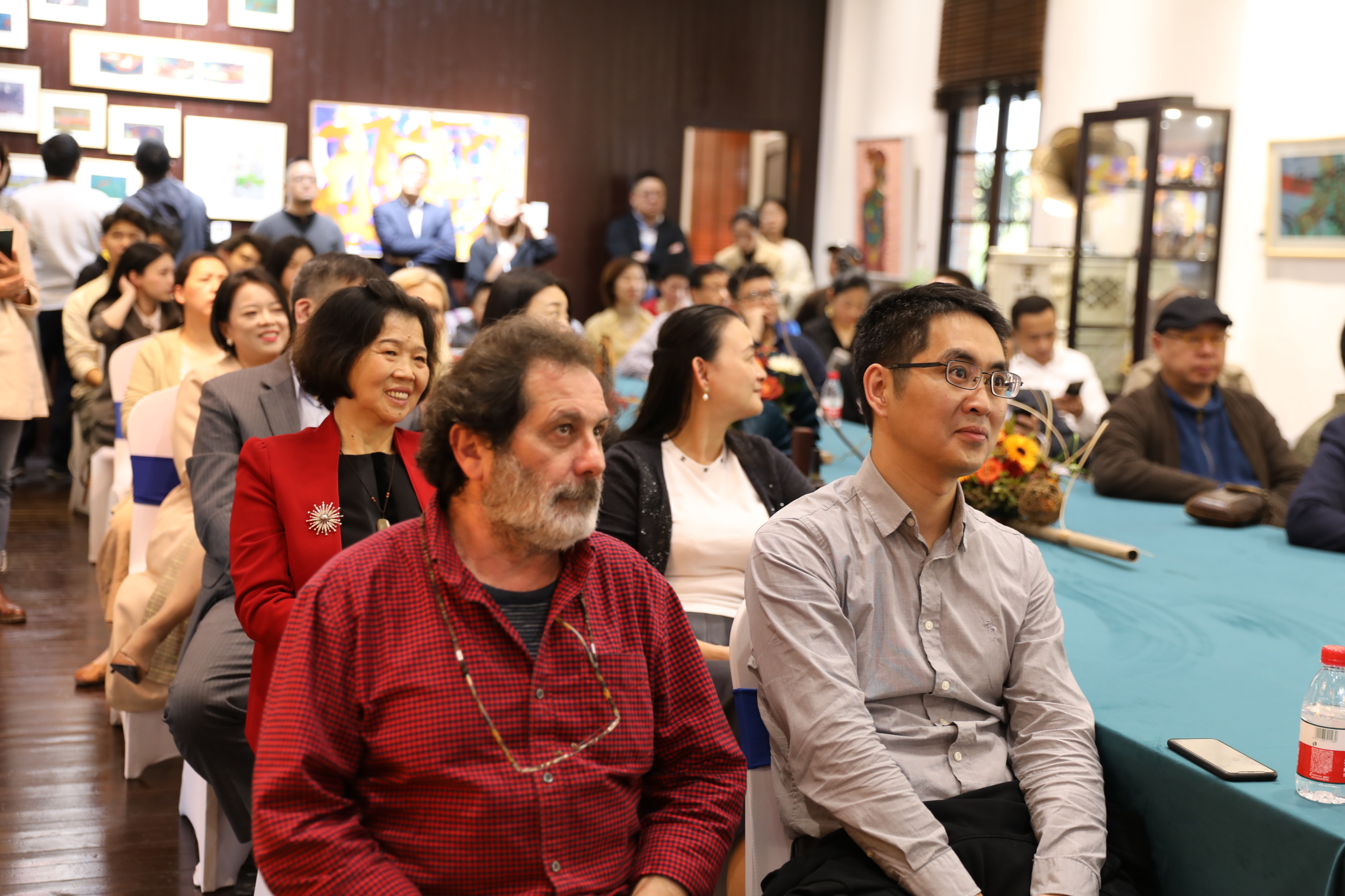 甬上丝路中东欧艺术展暨阿萨杜尔“游于园”作品展在江北开幕