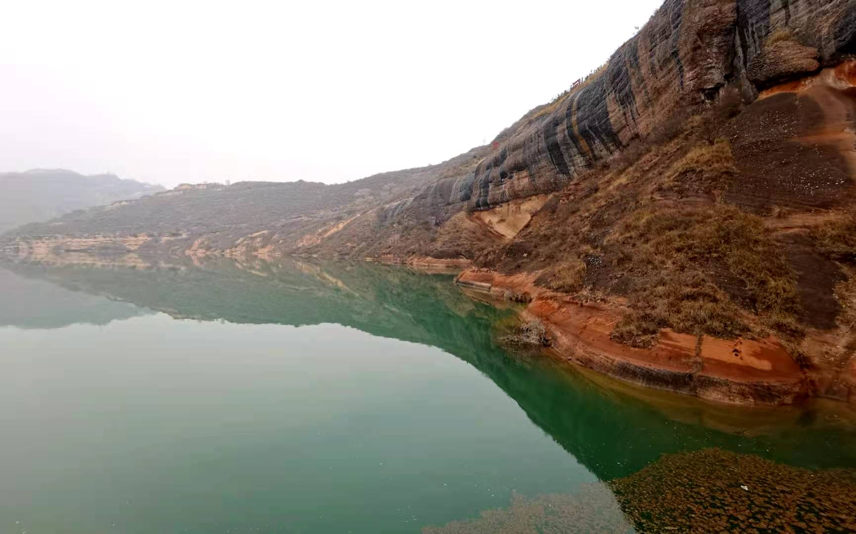 旬邑县柏岭寺水库图片