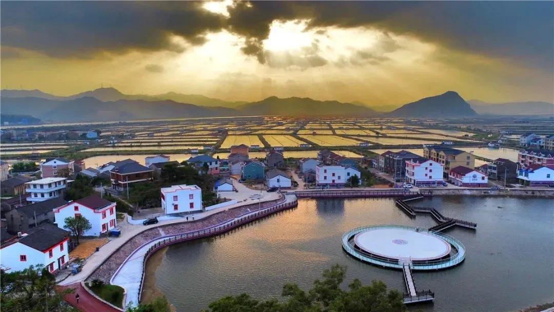 台州三门县海润街道涛头村荣获第六届全国文明村镇