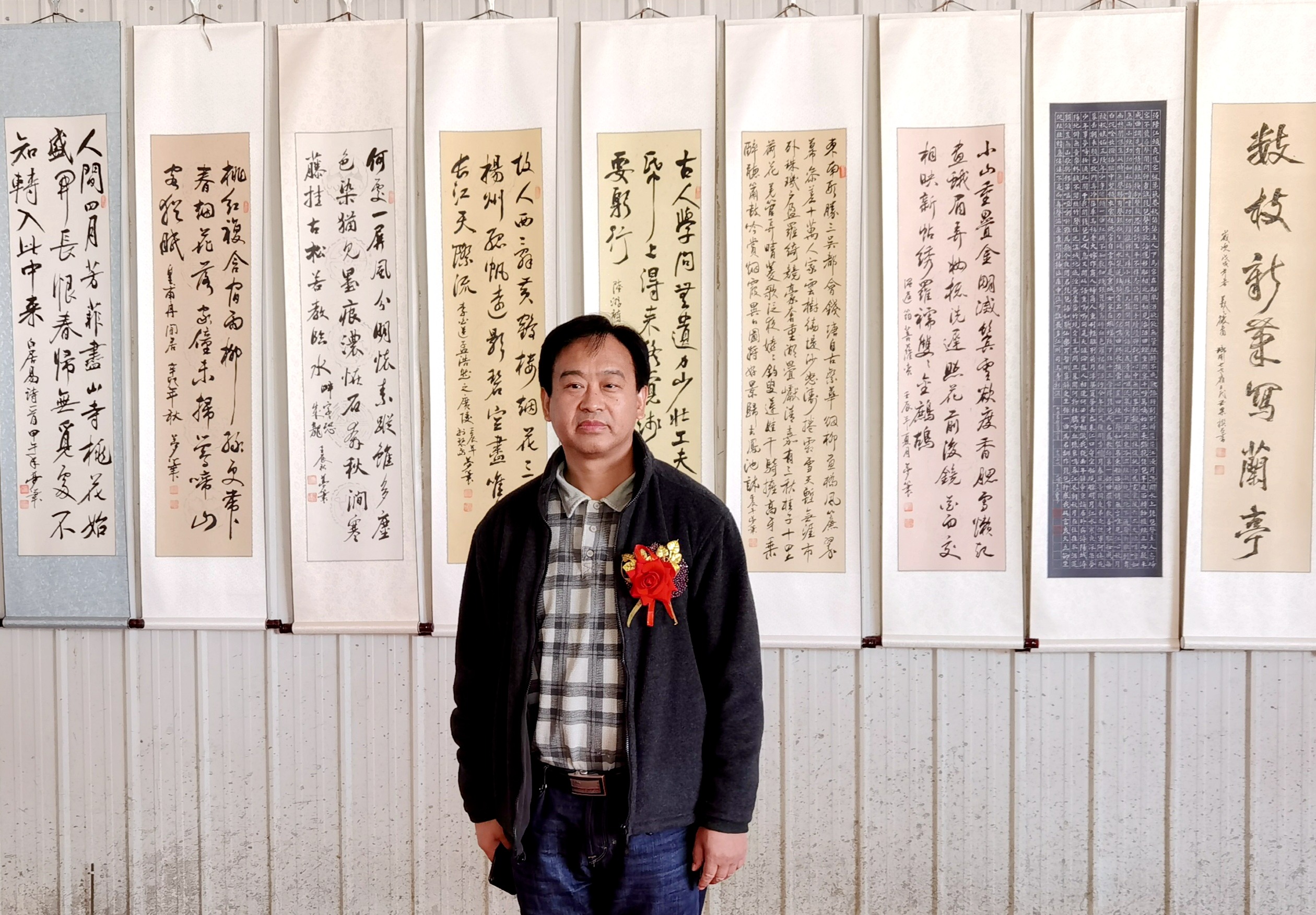 王羲之铜像在书圣祖籍青岛即墨东皋虞盛大落成