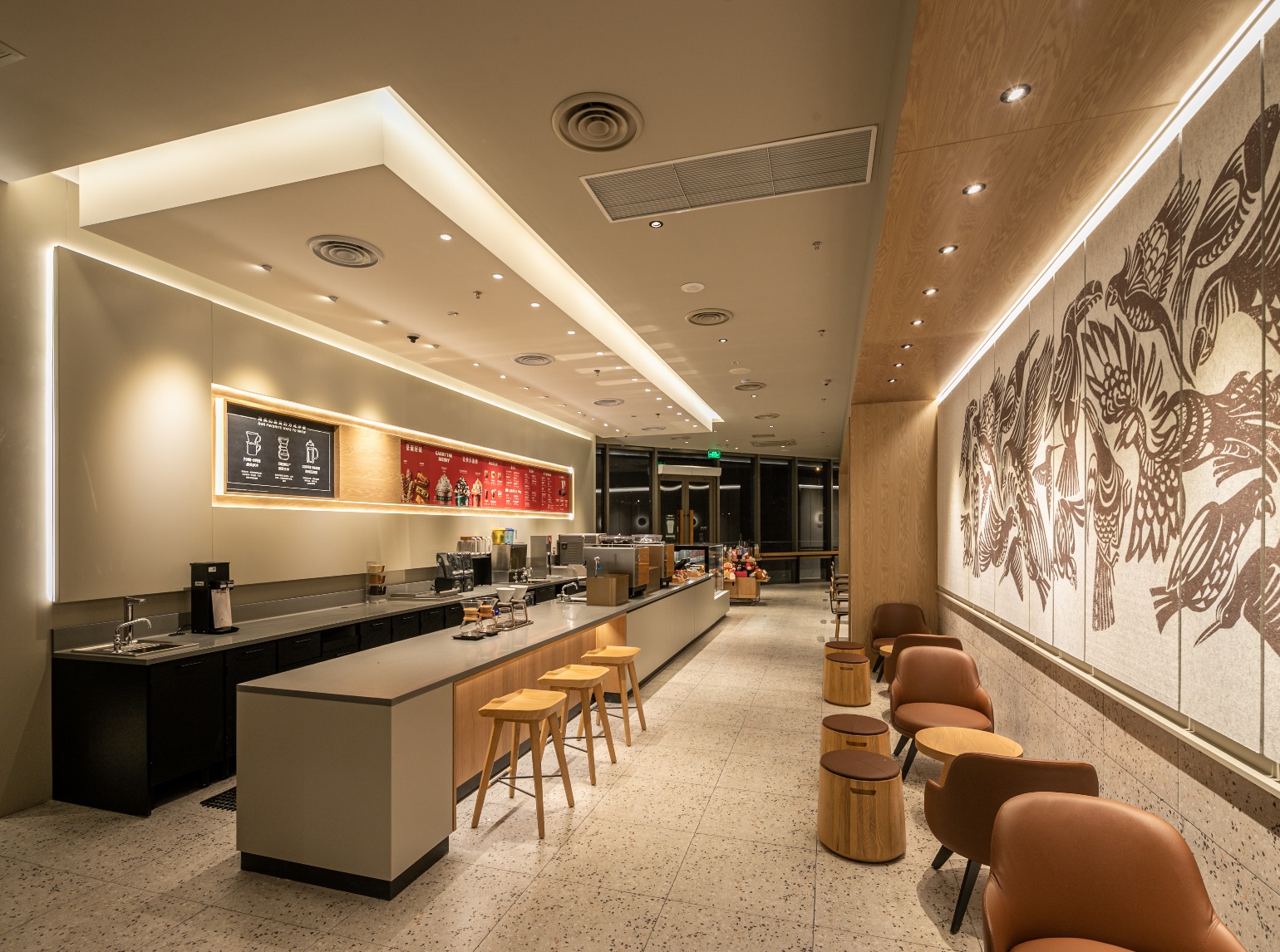 67再入一座新城市星巴克滁州首店盛情开业