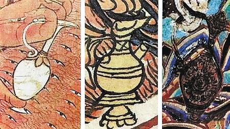 敦煌绢画中的胡瓶