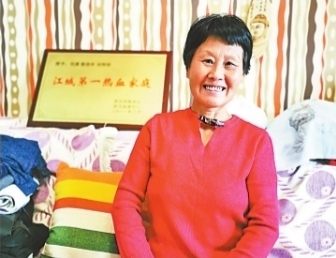 67岁的郭珍玲依然精神矍铄。记者陈俞摄