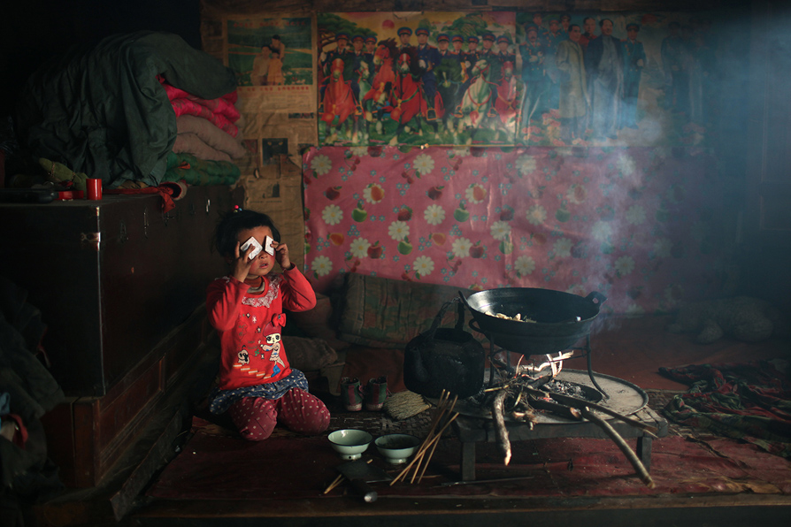 《留守的童年》系列，图片由摄影师本人提供