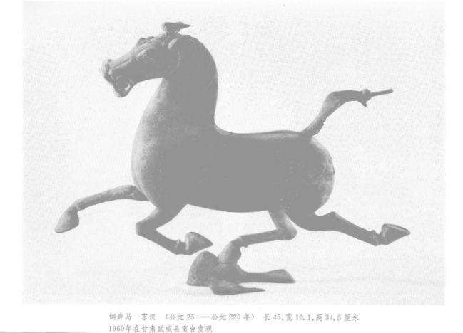 甘肃省博物馆文献，称其为“铜奔马”