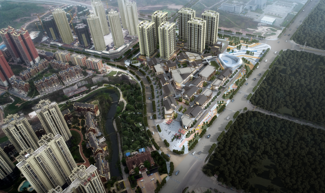 奥特莱斯落子帝谷公园城焕新广安城市商业版图