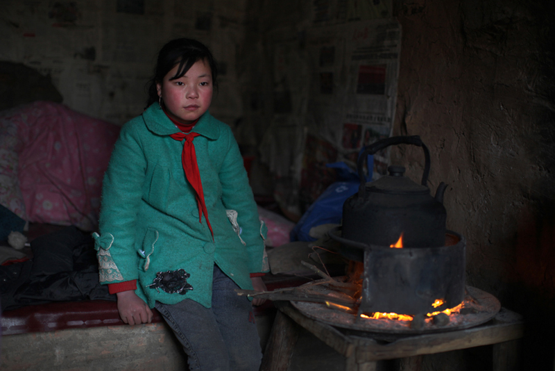 《留守的童年》系列，图片由摄影师本人提供